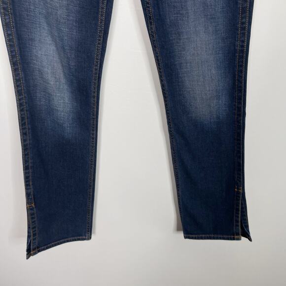Rag & Bone Womens 24 Nina High Rise Cigarette Jeans Aster Dark Wash Straight Leg - Picture 4 of 12